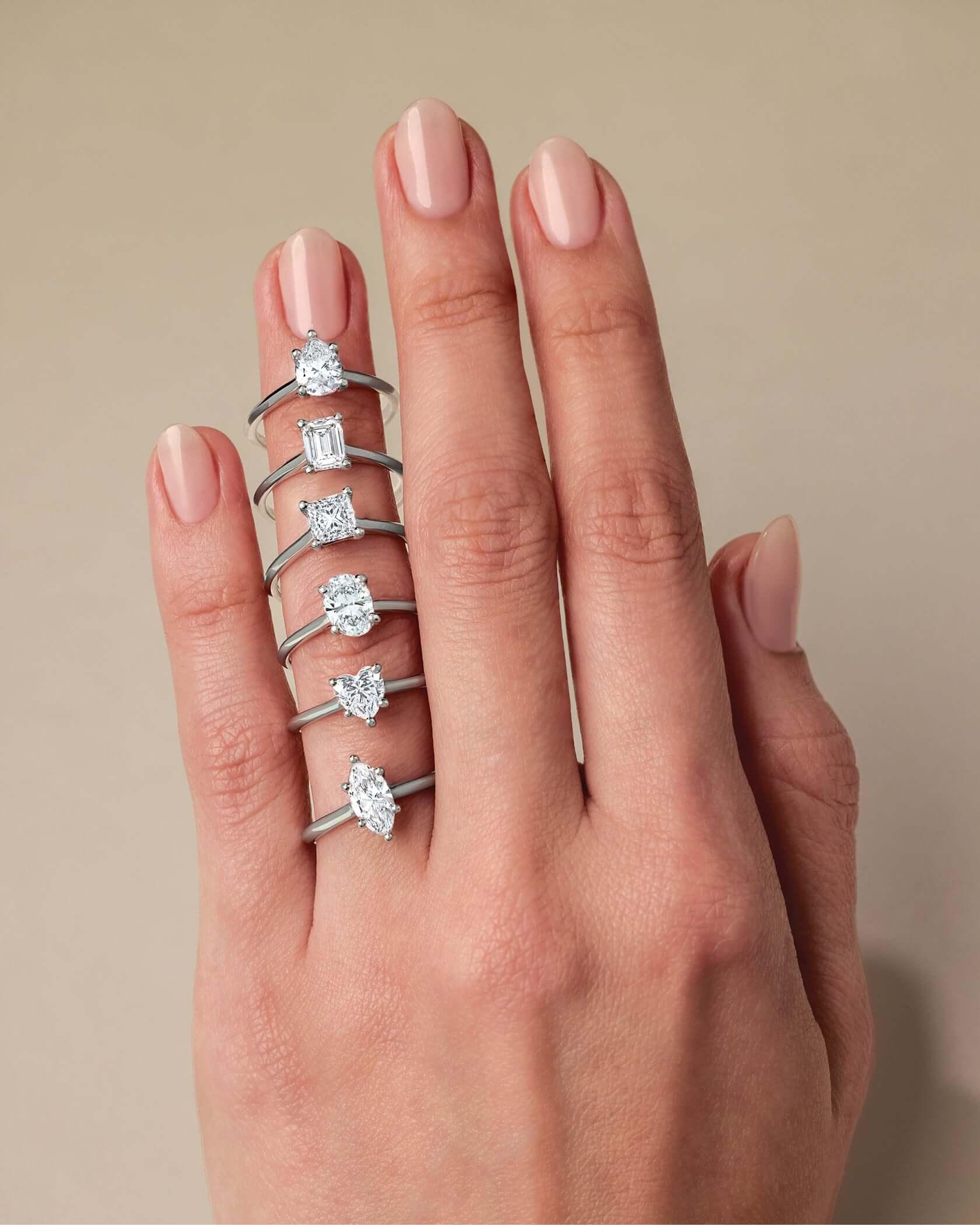 Moissanite Engagement rings atlanta