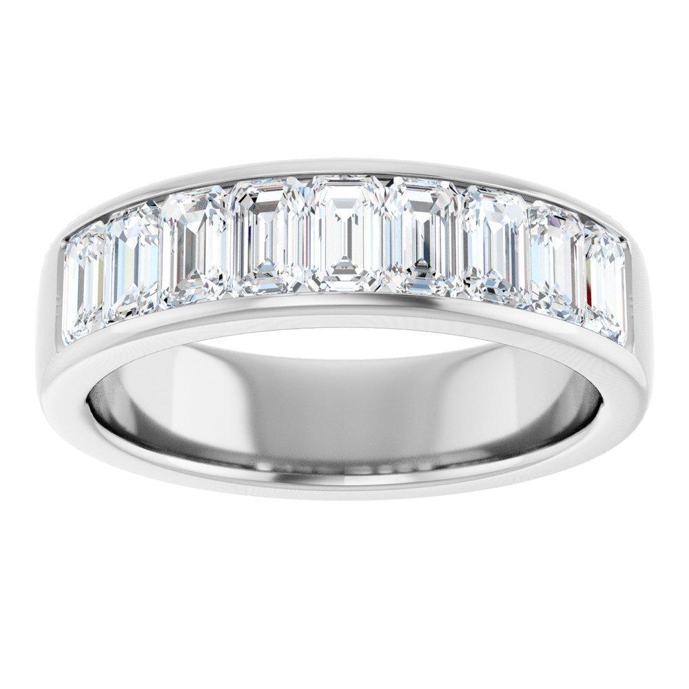 14K Lab-Grown Diamond Band