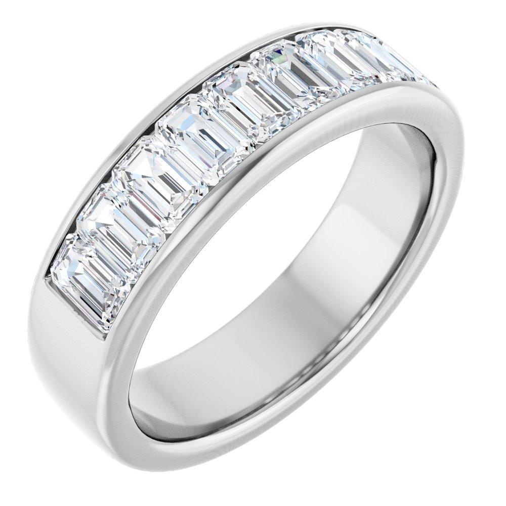 14K Lab-Grown Diamond Band