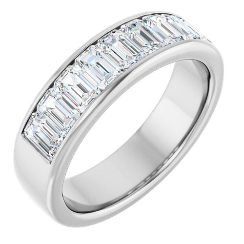 Load image 1 in gallery view. 14K Lab-Grown Diamond Band
