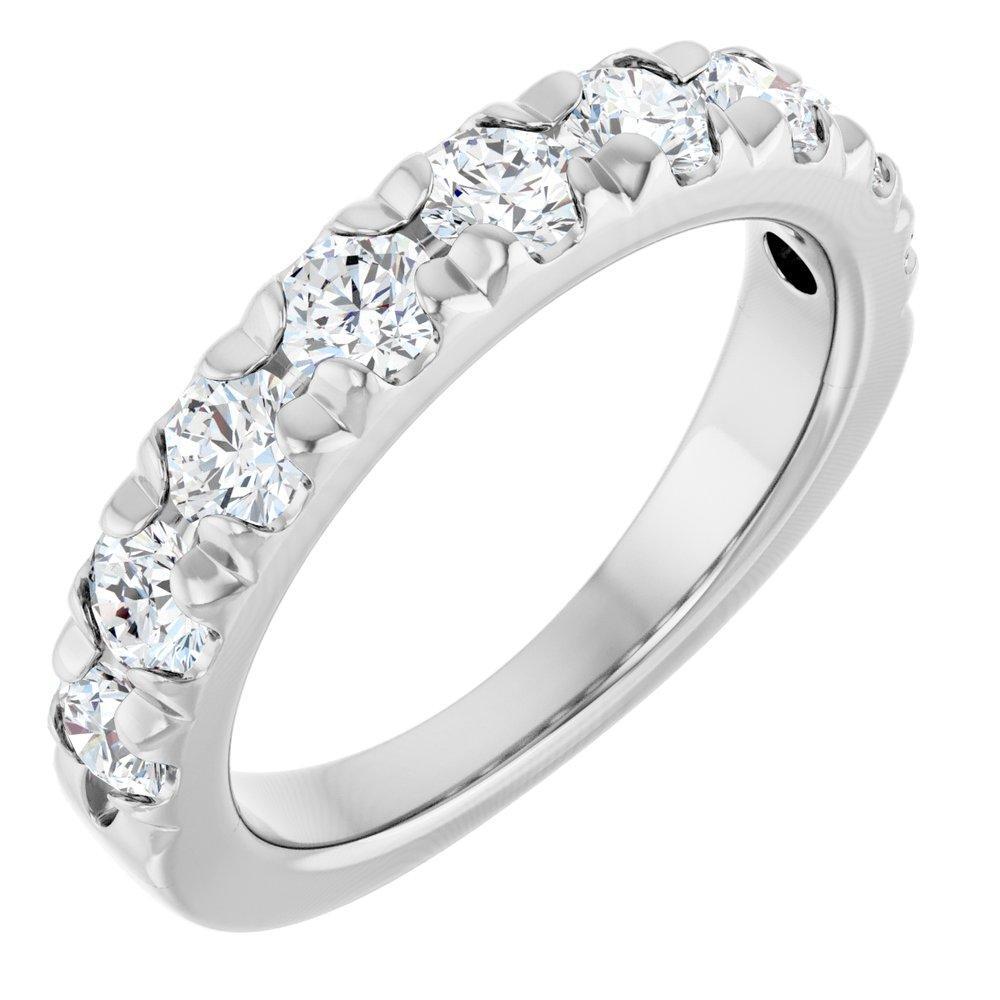 Platinum Diamond wedding Ring - 1.35 ctw Lab-Grown