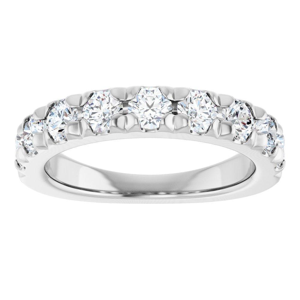Platinum Diamond wedding Ring - 1.35 ctw Lab-Grown