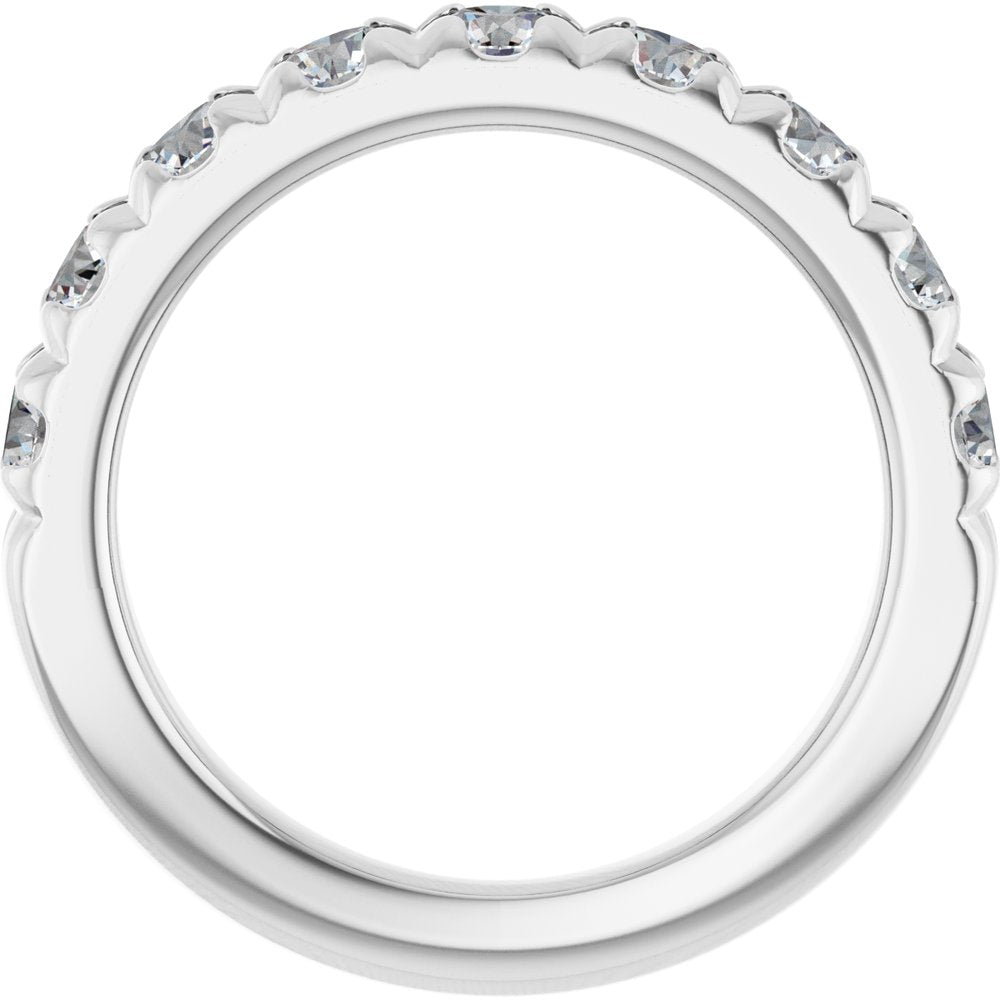 Platinum Diamond wedding Ring - 1.35 ctw Lab-Grown