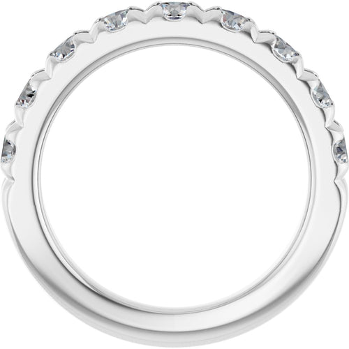 Load image 1 in gallery view. Platinum Diamond wedding Ring - 1.35 ctw Lab-Grown
