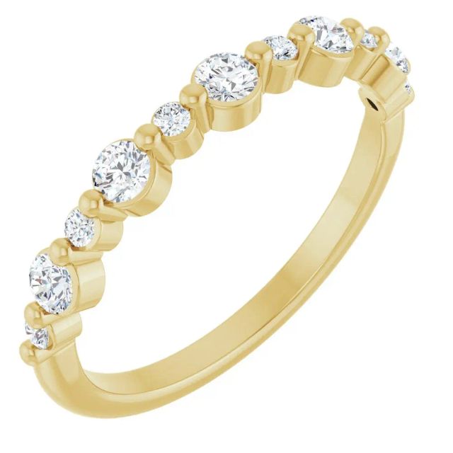 Diamond Wedding Rings 14K 0.38 ctw Lab-Grown Diamond Wedding Ring