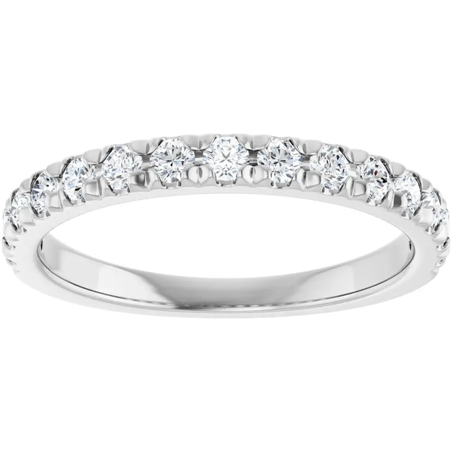 14K Gold 0.50 ctw  Diamond Wedding band