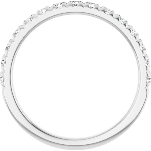 Load image 1 in gallery view. 14K Gold 0.50 ctw  Diamond Wedding band