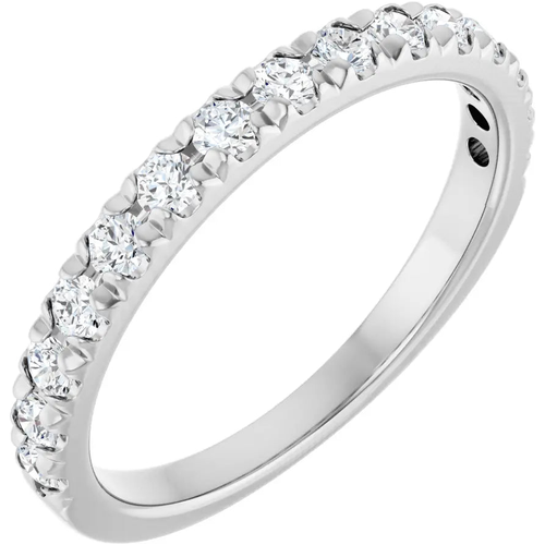 Load image 1 in gallery view. 14K Gold 0.50 ctw  Diamond Wedding band