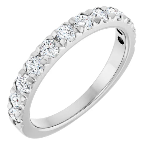 Load image 1 in gallery view. 14K 0.75 ctw Lab-Grown Diamond Wedding Ring