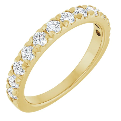 Load image 1 in gallery view. 14K 0.75 ctw Lab-Grown Diamond Wedding Ring
