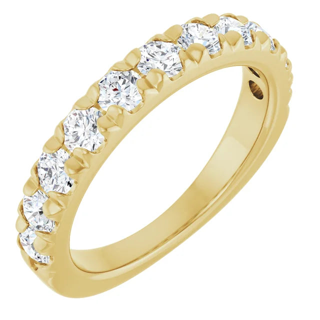 Diamond Wedding Rings 14K Yellow 14K 1.10 CTW Lab-Grown Diamond Ring