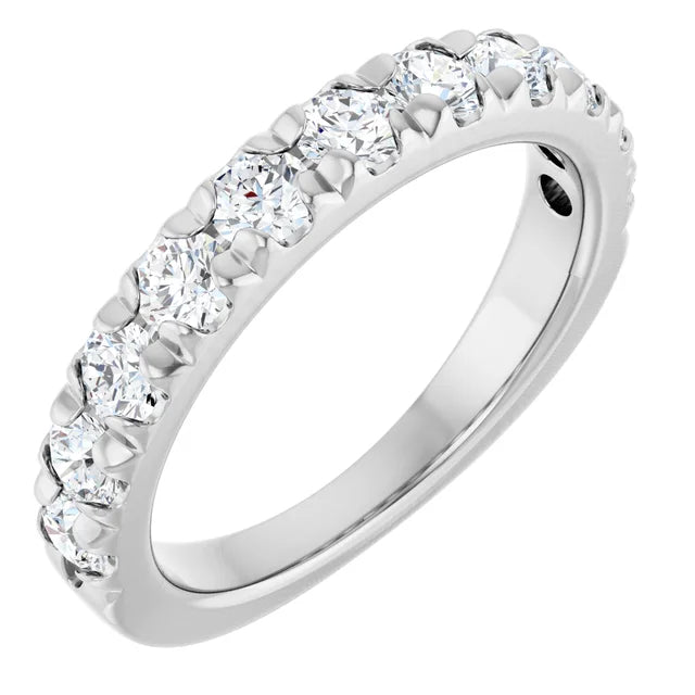 Diamond Wedding Rings 14K White 14K 1.10 CTW Lab-Grown Diamond Ring