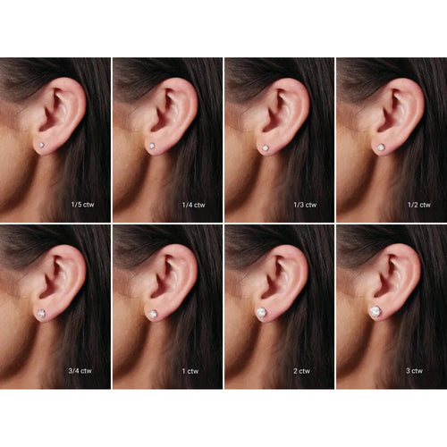 Load image 1 in gallery view. Diamond Jewelry Collections 14K 2.00 ctw Lab-Grown Diamond Stud Earring