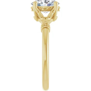 Load image 1 in gallery view. 14K Gold Vintage Ring inspired