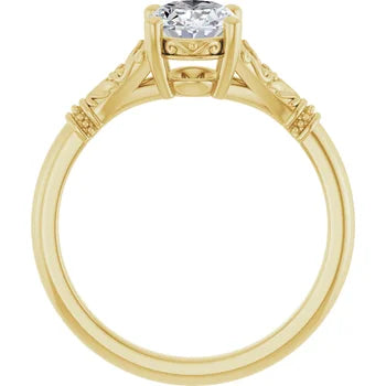 Load image 1 in gallery view. 14K Gold Vintage Ring inspired