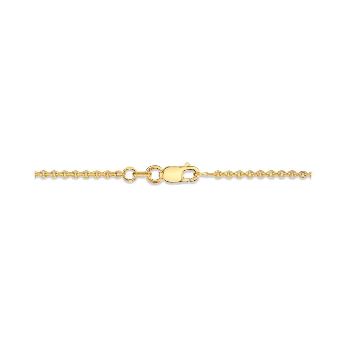 Diamond Jewelry Collections 14K Yellow Gold 0.80 ctw Lab-Grown Diamond By-the-Yard Necklace