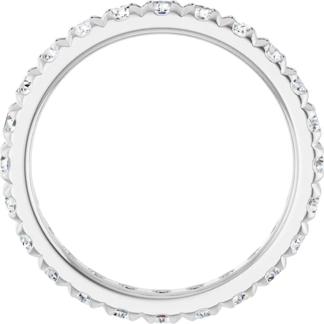 Diamond Wedding Rings 14K Lab-Grown Diamond Eternity Band