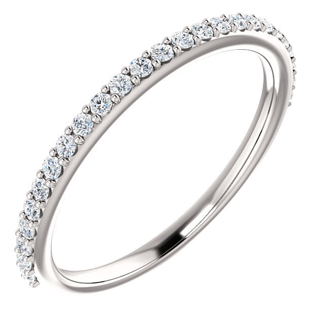 14K Yellow 0.20 ctw Diamond Wedding Band