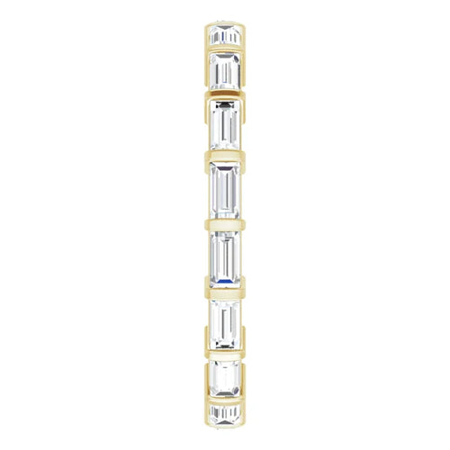 Load image 1 in gallery view. 14K Yellow 3/4 CTW Lab-Grown Diamond Eternity Band - Farsi Jewelers