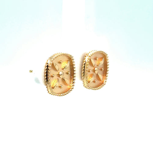 Load image 1 in gallery view. 14K Yellow Derafsh Kaviani Earring