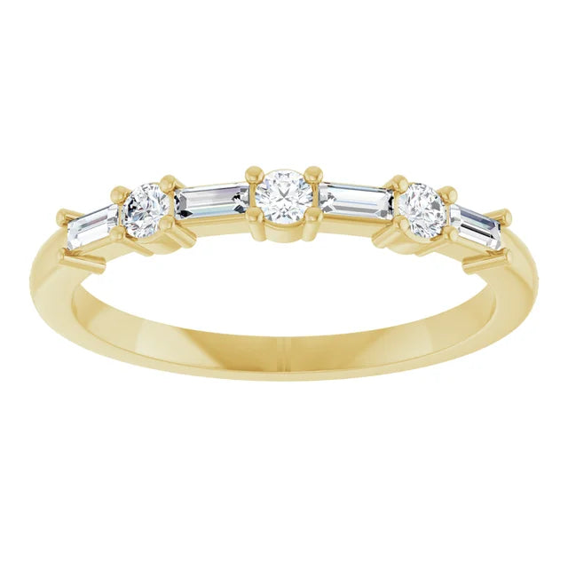 14KY 0.25 ctw Lab-Grown Diamond Wedding Ring