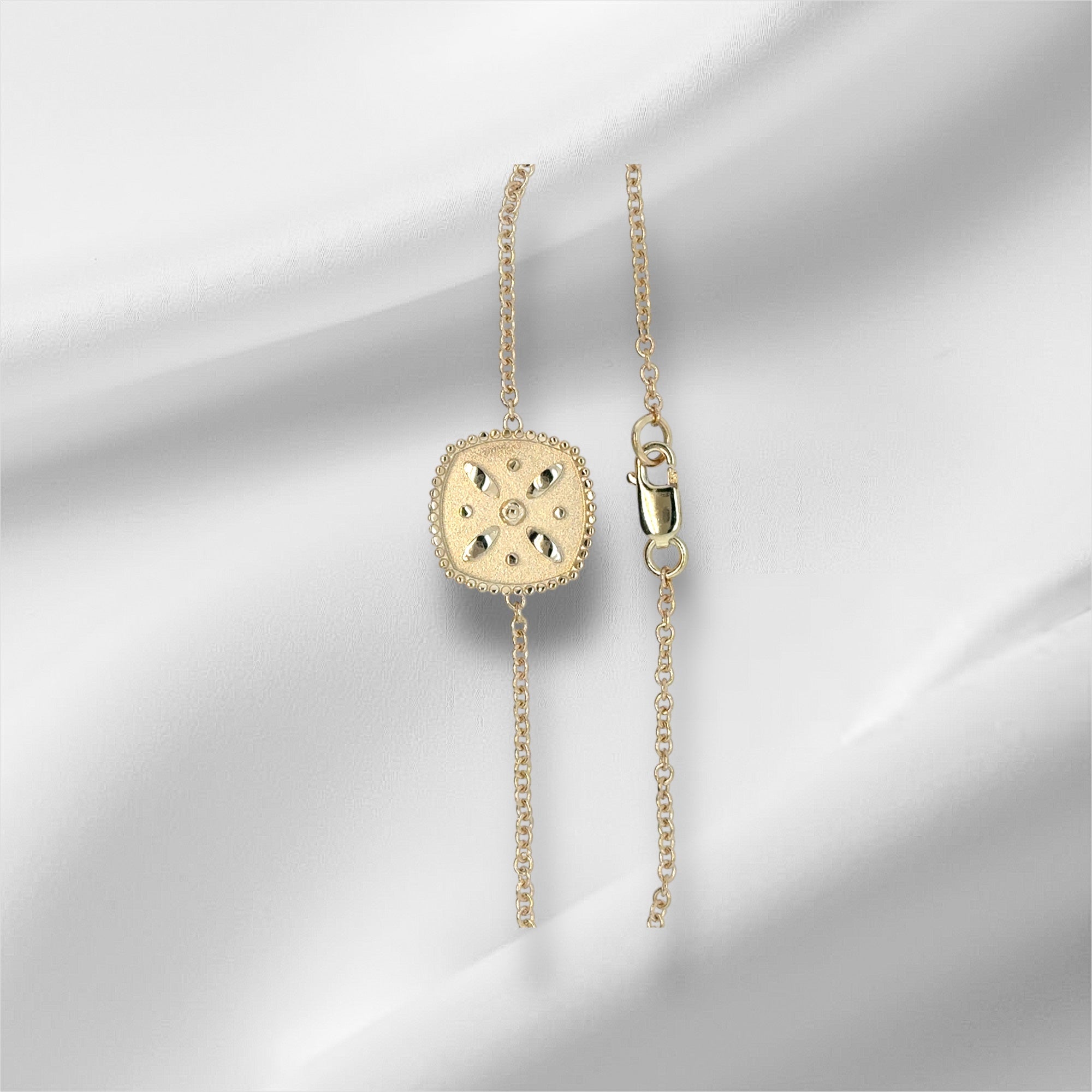 14K yellow gold Derafsh Kaviani bracelet