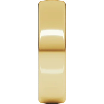 Men's Jewelry 14K Yellow Gold Comfort Fit Standard Weight European-Style Band