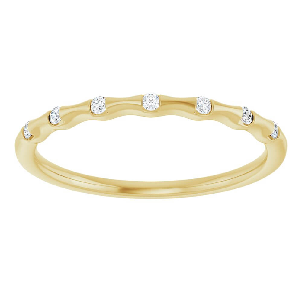 Diamond Jewelry Collections 14K .07 CTW Lab Diamond Stackable Ring