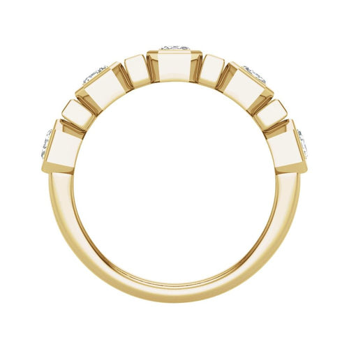 Load image 1 in gallery view. 14K Gold Lab Grown Emerald Cut Diamond Ring – 1.50 CTW