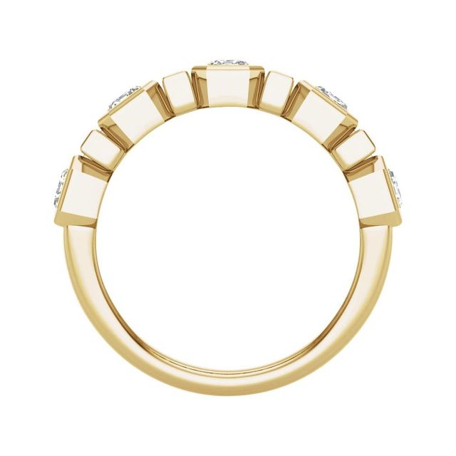 14K Gold Lab Grown Emerald Cut Diamond Ring – 1.50 CTW