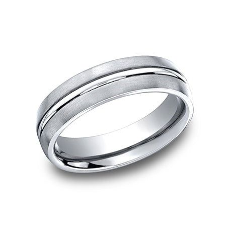 Wedding Rings COBALT 6.0MM DESIGN