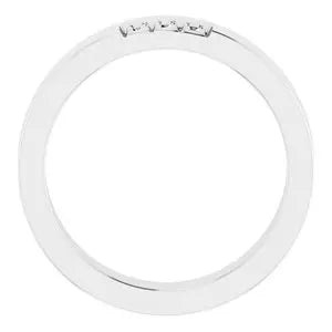 Continuum Sterling Silver 1.5 mm Round Ring Mounting  Farsi Jewelers