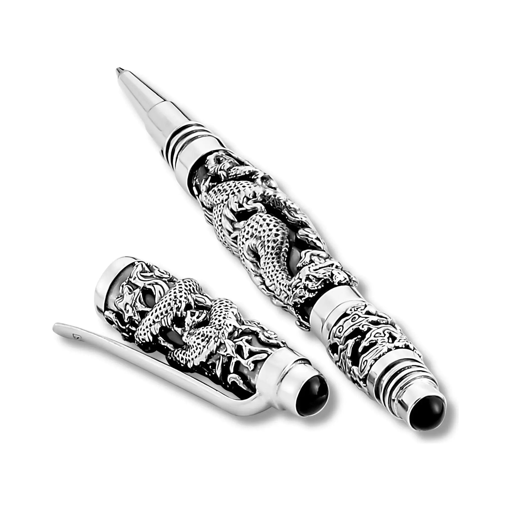 DRAGONIS PEN- BLUE TOPAZ  Farsi Jewelers