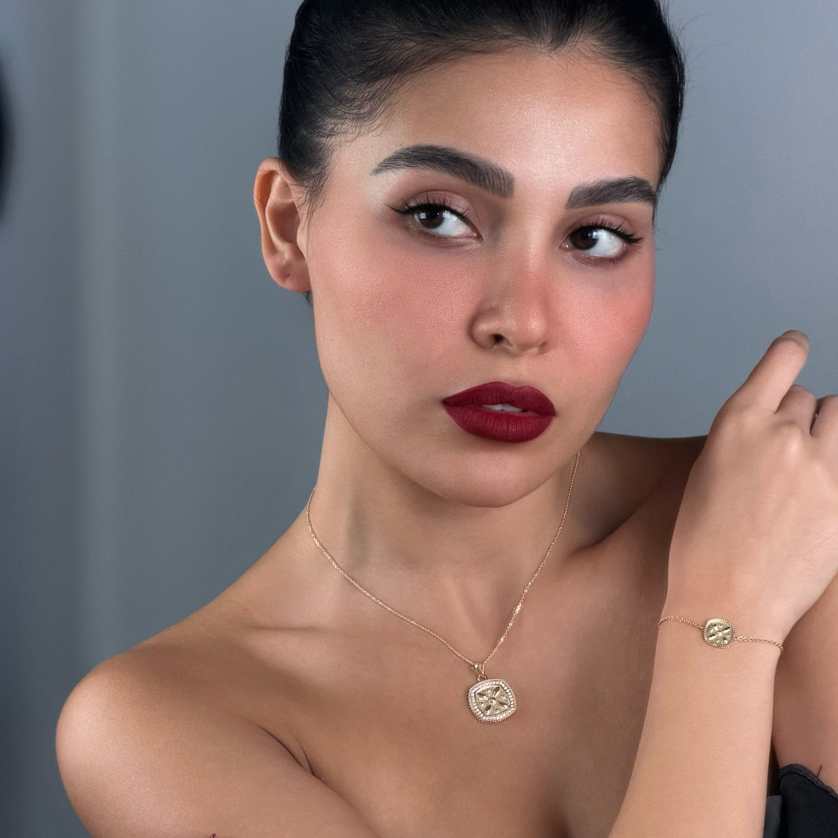 Diamond Jewelry Collections 14KY Derafsh Kaviani Diamond Pendant