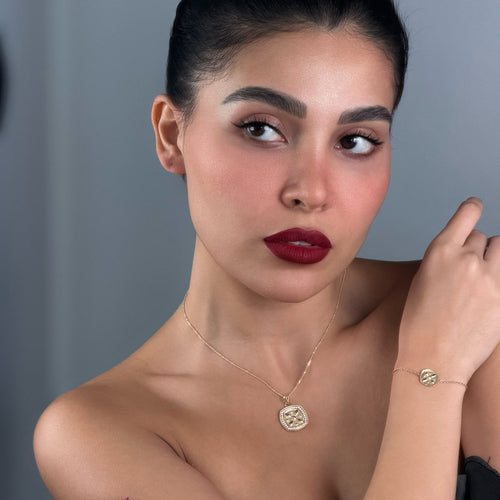 Load image 1 in gallery view. Diamond Jewelry Collections 14KY Derafsh Kaviani Diamond Pendant