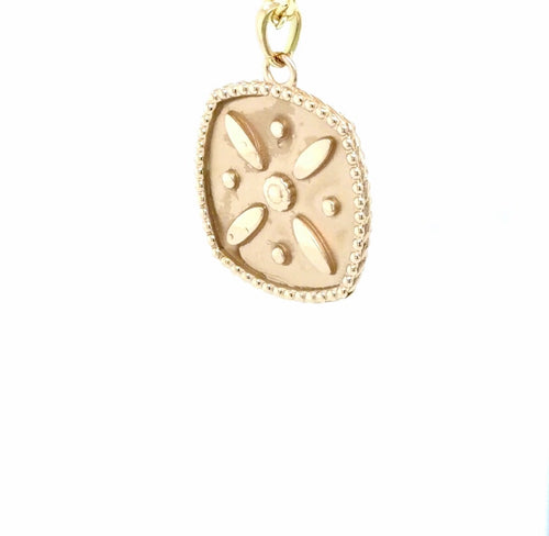 Load image 1 in gallery view. Custom Order 18K Yellow Gold Large Derafsh Kaviani Necklace Pendant