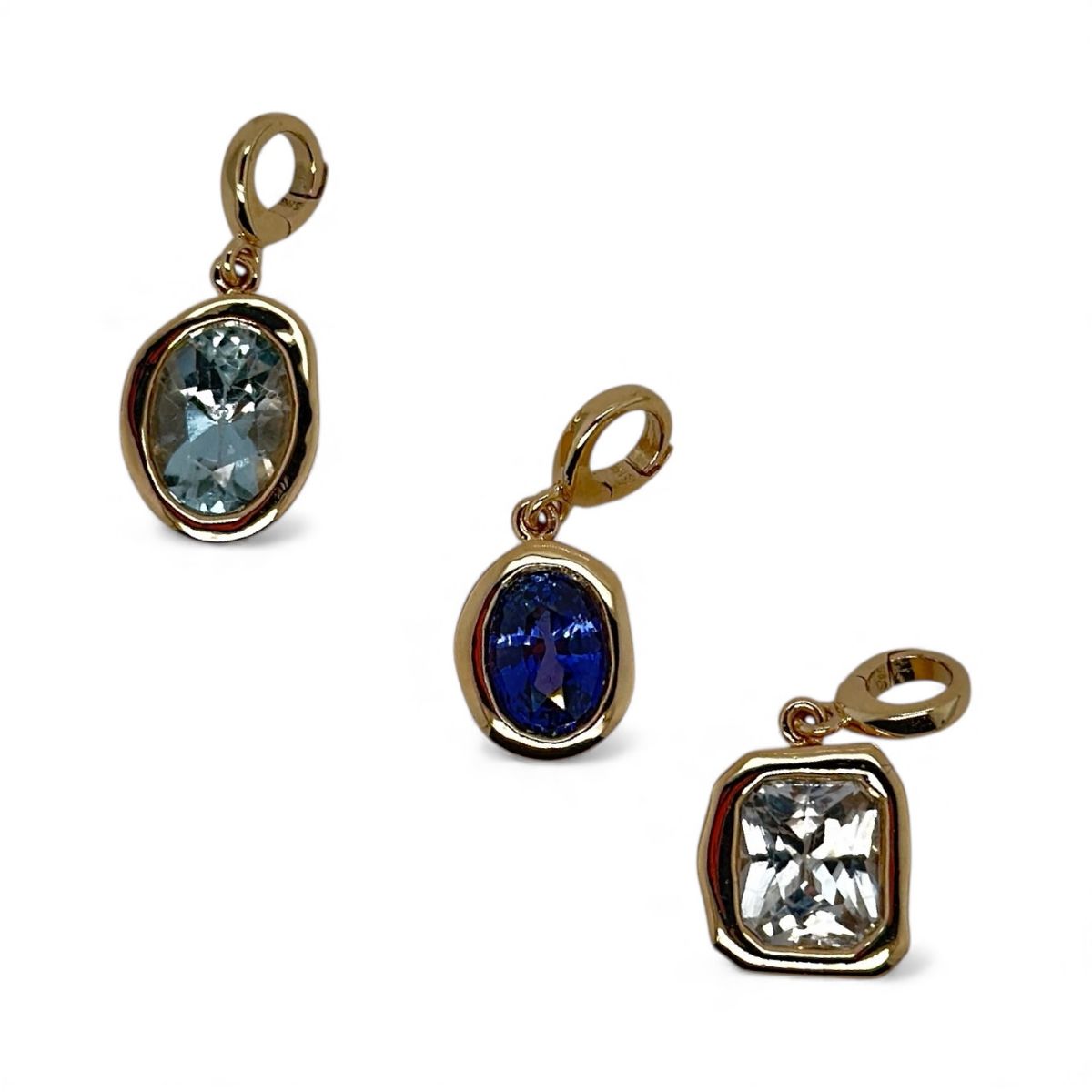 Custom Order 14KY Custom Bazel Set Pendant Charm