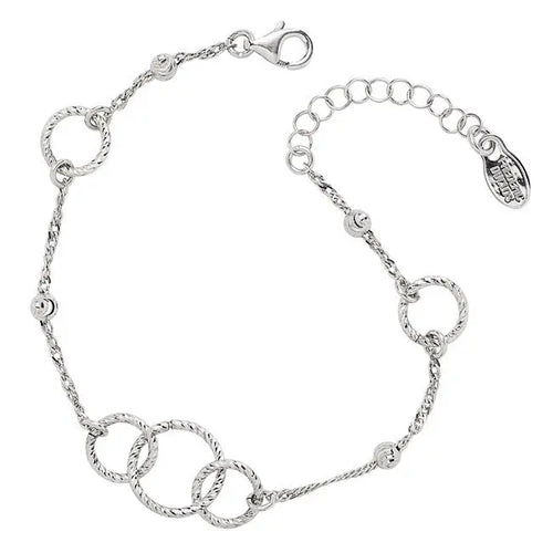 Load image 1 in gallery view. STERLING SILVER O-MAZING BRACELET - Farsi Jewelers