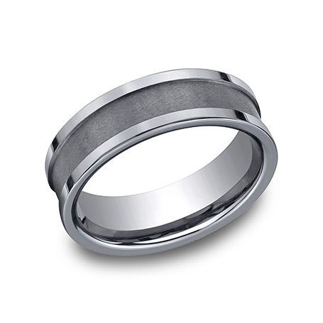Wedding Rings TUNGSTEN 7.0MM DESIGN