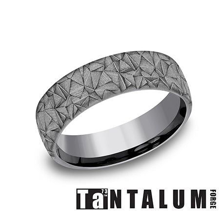 Tantalum-Grey 6.5mm Kaleidoscope - Farsi Jewelers