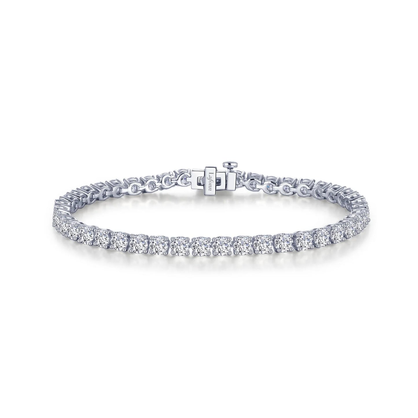 7.25” Tennis Bracelet in Sterling Silver – 11 CTW
