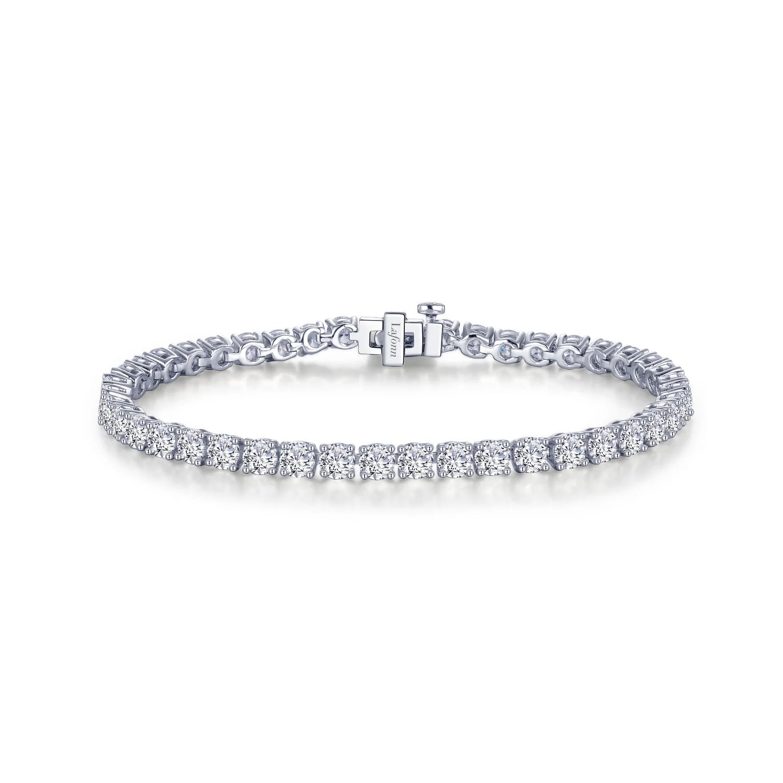 7.25” Tennis Bracelet in Sterling Silver – 11 CTW