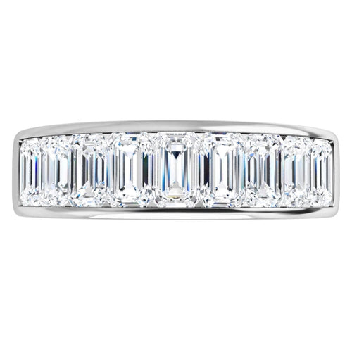 Load image 1 in gallery view. 14K Lab-Grown Diamond Band