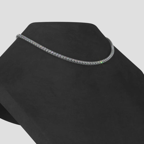 Load image 1 in gallery view. diamond tennis necklace farsi jewelers sandy springs