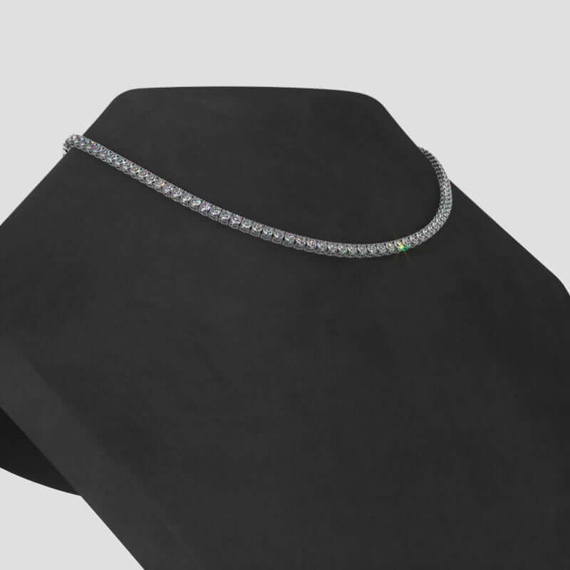 diamond tennis necklace farsi jewelers sandy springs