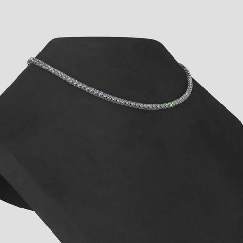 Load image 1 in gallery view. diamond tennis necklace farsi jewelers sandy springs