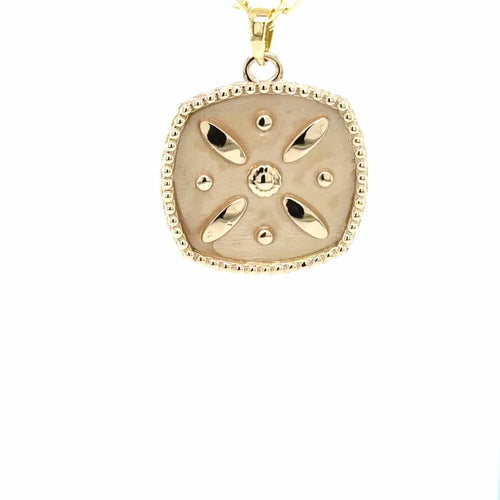 Load image 1 in gallery view. 18K Yellow Gold Large Derafsh Kaviani Necklace Pendant